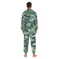 thumbnail image 4 of FORMRS Onesies Pajama for Adults Unisex Hoodie Winter Jumpsuit One Piece Sleepwear, Sizes S-2XL, Forest Camouflage Pattern, 4 of 7