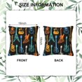 thumbnail image 2 of Throw Pillow Covers Colorful Guitar Pillow Covers 18x18 Inch Set of 2 Throw Pillows Decorative Pillow Cases Cushion Covers for Bedroom Livingroom Sofa Farm House, 2 of 6