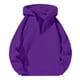 thumbnail image 1 of MHFRRA Sudadera con Capucha y Cremallera de Un Cuarto para Un Jersey Suave con Cordón Ajustable, Ajuste Cómodo, Estilo Deportivo Informal Púrpura, 1 of 3