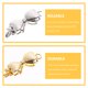 thumbnail image 3 of 2 piezas de collar de perlas Collar Diy Collar de metal Sugumes Suministros de joyería Suministros de joyería, 3 of 5