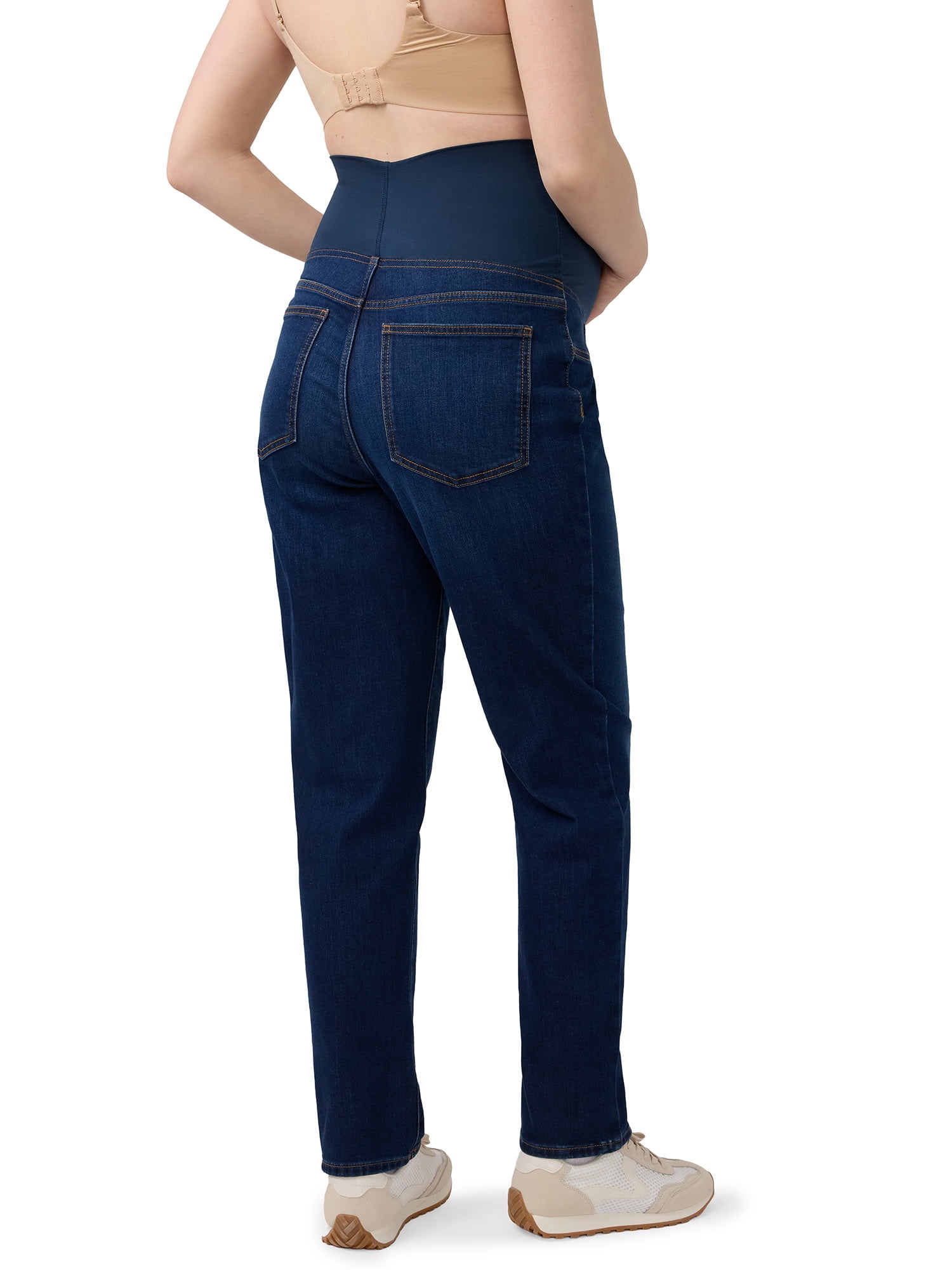 Ingrid & Isabel For Every Belly Women's Maternity Over the Belly Denim Jeans, Sizes S-XXL