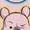 HEATHER PINK, variant on Winnie the Pooh - Colorful Faces - Youth Girls Fitted Short Sleeve T-Shirt
