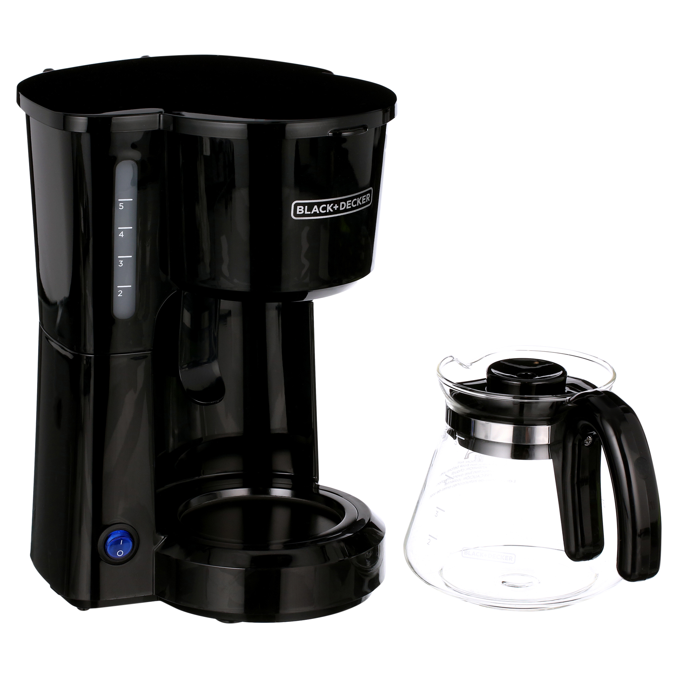 BLACK+DECKER 5-Cup Compact Coffee Maker, Black photo 8