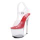 thumbnail image 1 of Modelo pasarela zapatos de mujer Sandalias finas de cristal transparentes, cómodas y transpirables, tacón súper alto, 1 of 6