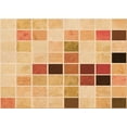 thumbnail image 1 of Ahgly Company Machine Washable Indoor Rectangle Transitional Orange Area Rugs, 2' x 3', 1 of 7