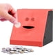 thumbnail image 3 of hucha,Banco de monedas con cara, caja para masticar dinero con cara, caja de colección de monedas con cara bonita, banco automático para ahorrar dinero con pilas Muyoka Hogar, 3 of 6