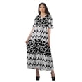 thumbnail image 1 of Moomaya Robe d'Été en Coton Slub Imprimée pour Femmes Grande Taille Robes pour Dames, 1 of 4