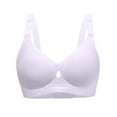 thumbnail image 3 of Seductiva Bras for Women Popular Foreign Trade Jelly Liquid Foundation Underwear Women's Back Ring Gathering Thin Large Bra Comfort Fit Full-Coverage Bra 1PC, 3 of 4