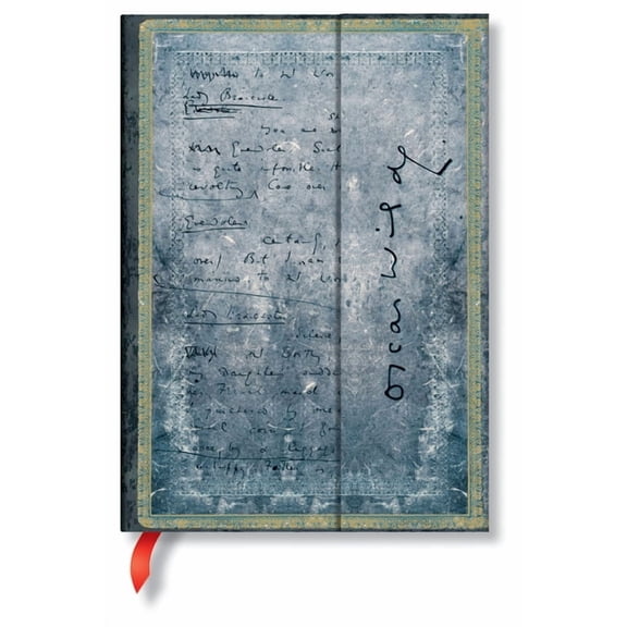 Paperblanks | Wilde, The Importance of Being Earnest | Embellished Manuscripts Collection | Hardcover | Midi | Lined | Wrap Closure | 144 Pg | 120 GSM (Diary)