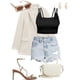 thumbnail image 2 of Pack 2 Crop Top Dama Blusa Gym Bralette Ombliguera Mujer Fin LOLE Crop Top, 2 of 5