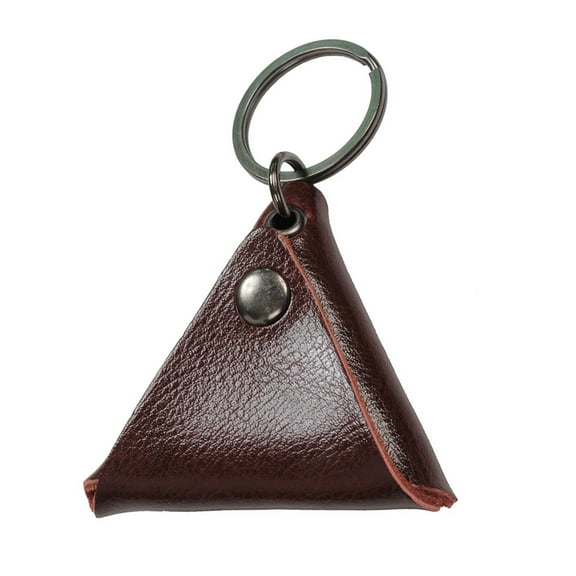 MLINS Leather Guitar Pick Holder Picks Storage Case Lightweight Keychain Decoration