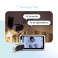 thumbnail image 4 of Tiny Traveler Ai Smart Wireless Baby Car Monitor (TT006W) - Alertas de seguridad alimentadas por IA: detección de llanto/risa/pararse, valla virtual, visión nocturna de largo alcance de 1000 pies, luz, 4 of 5