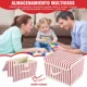 thumbnail image 5 of Caja De Almacenamiento Plegable Con Tapa Organizador De Tela, 5 of 5