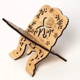 thumbnail image 2 of Visland Wooden Eid al-Fitr Islamic Book Shelf Bible Frame Kuran Quran Book Holder Home Decoration, 2 of 8