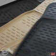 thumbnail image 4 of OMAC Floor Mats Liner for Toyota Corolla 2009-2013 Black TPE All-Weather 4 Pcs, 4 of 13
