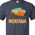 thumbnail image 4 of Inktastic Montana Gift Buffalo Silhouette T-Shirt, 4 of 5