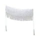 thumbnail image 1 of Bufanda de Cadera Soledad Lentejuelas con Borlas Traje de Actuación 3 Capas Blanco, 1 of 9