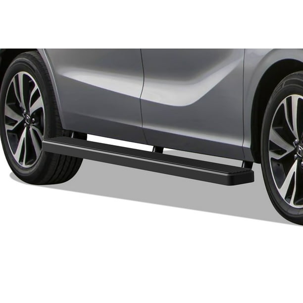 20152017 Honda Odyssey Black Finish 5 Inch Door to Door Side Bar Side