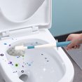 thumbnail image 4 of Lilixerw Clearance Toilet Brush and Holder,with Non-Slip Long Plastic Handle,Deep-Cleaning Toilet Bowl Brush,for Bathroom Cleaning, 4 of 5