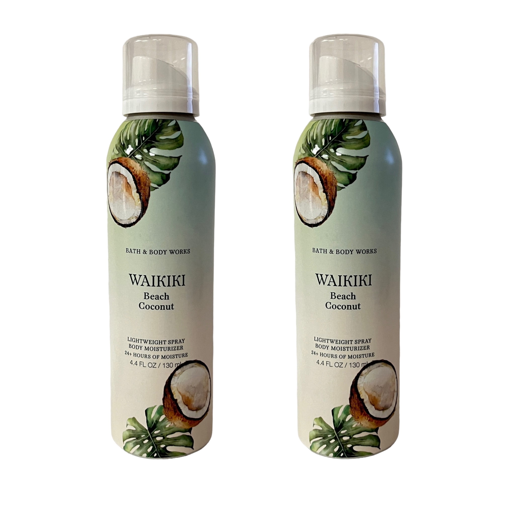 Bath & Body Works Waikiki Beach Coconut Spray Body Moisturizer Set