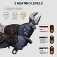 thumbnail image 5 of SAVIOR HEAT Heated Work Gloves for Men & Women - Durable, 149°F 360° Heating, Waterproof, Touchscreen Compatible - Ideal for Mining/Construction/Snow Removal & Skiing/Cycling/Winter Outdoor Activitie, 5 of 7