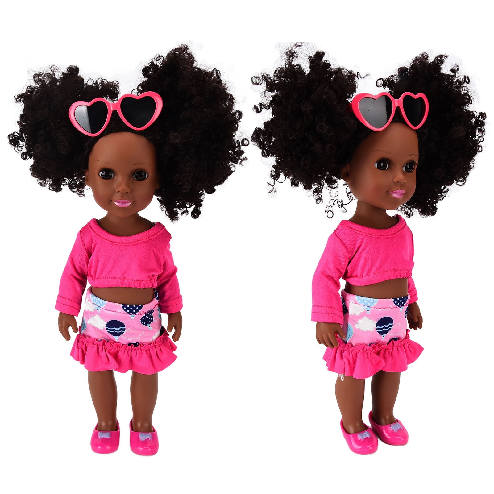 African American Baby Doll, Removable Clothes Black Dolls Washable