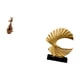 thumbnail image 5 of Estatua de animal, figura artesanal, escultura de ola, adorno abstracto, centro de mesa, material de resina de madera, adecuado para decoración del ho, 5 of 8