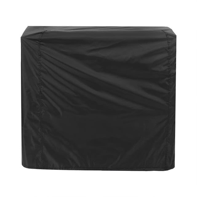 Injueey Funda para estufa de parrilla, negra, resistente al agua, práctica, antiluz solar, antiviento, parrilla con cordón, conveniente, duradera, Juegos de muebles de jardín Injueey HA013714-00