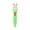 🍒 Green_New#3598, variant on Mini Retractable Four-Color Ballpoint Pen • Cute Easter Cartoon Design • 0.7mm Multicolor Ink • Plastic •3.86 in • Blue Pink Green • 1 Count