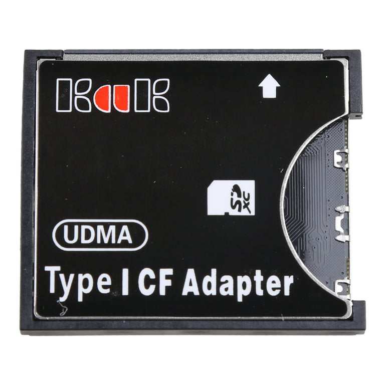 bestille disharmoni svag High Quality SD to CF Card Adapter SD SDHC SDXC to Compact Flash Memory  Convert - Walmart.com