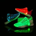 thumbnail image 3 of Kids LED Light Up Rechargeable Sneakers Boys Girls Running Shoes Lightweight Sport Outdoor Walking Shoes for Boys Girls Christmas Birthday Children Show Gift (Toddler/Little Kid/Big Kid), 3 of 21