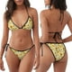 thumbnail image 3 of Fotbe Beautiful Countryside Sunflower Traje de Baño para Mujer de Dos Piezas – Bikini Sexy de Tirantes Tipo Halter con Diseño Triangular, 3 of 6