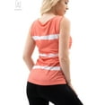 thumbnail image 6 of Gustave Summer Tie Dye Tank Tops for Women Sleeveless Button Up Shirts Blouse Casual Scoop Neck Henley T-Shirts Vest "Orange, L", 6 of 9