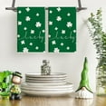 thumbnail image 2 of Shamrocks Lucky St. Patrick''s Day Kitchen Towels Dish Towels, 18x26 Inch Seasonal Spring Decoration Hand Towels Set of 2, 2 of 6