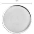 thumbnail image 6 of TrueCraftware- Set of 6 Aluminum 16” Pizza Tray Pan Coupe Style - Bakeware Round Pizza Pan Pizza Tray Baking Tray Round Baking Tray for Home Kitchen Pizzeria & Restaurants, 6 of 6