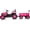 Pink, variant on Acekid Green 12V Ride on Tractor with Detachable Garden Cart, Remote Control, 8-Wheel for Ages 3–8, Max Load 66 Lbs