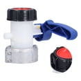 thumbnail image 1 of Water Adapter, 75mm / 3in Utlet Control Connector Ibc Tote Valve Coarse Thread  For Chemical Barrels, 1 of 8