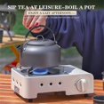 thumbnail image 3 of Mini Estufa de Casete con Encendido Piezoeléctrico, Utensilios de Cocina, Recipiente Magnético Portátil, Estufa de Gas para Acampar Al Aire Libre y Viajes, 3 of 6