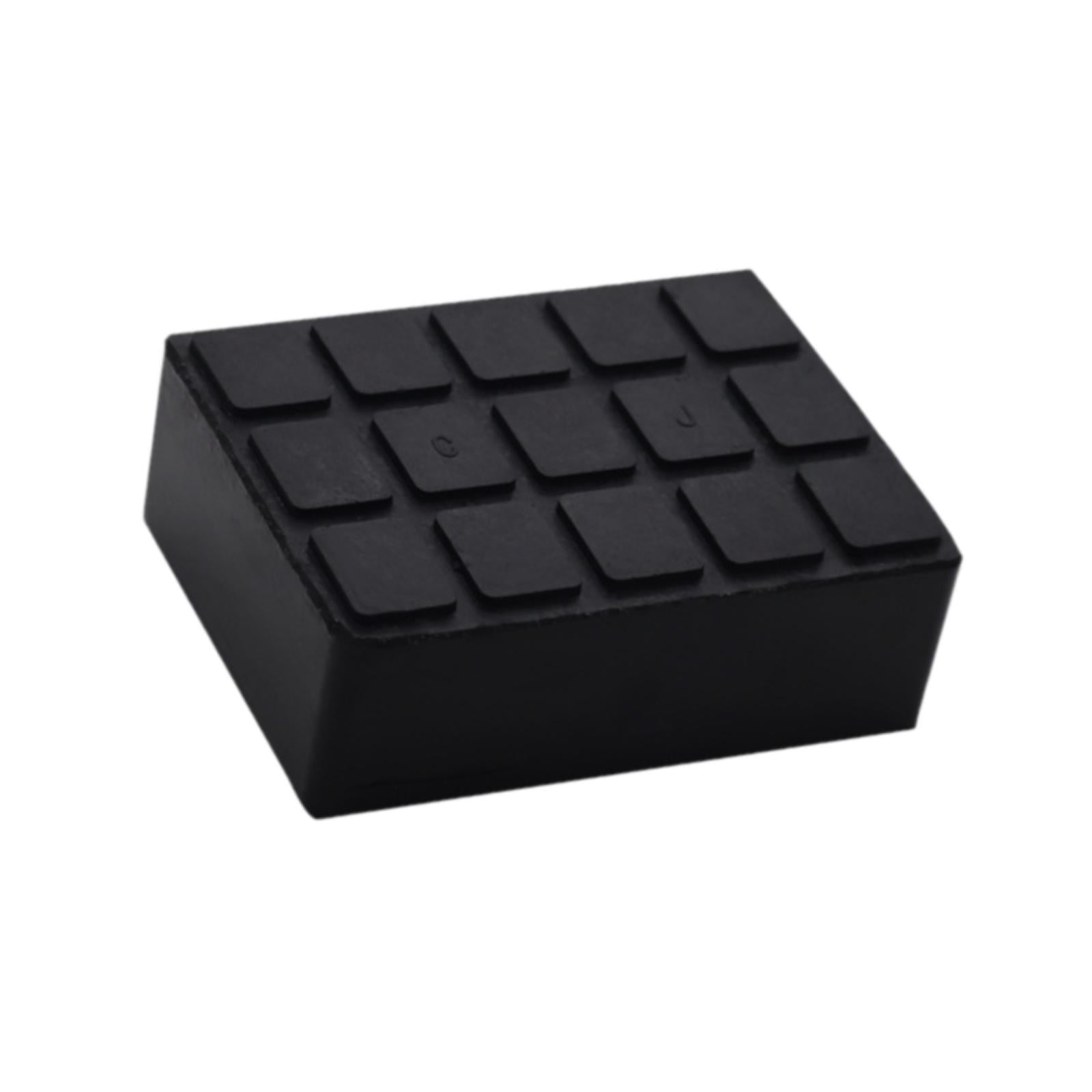 Wzmzjy Automotive Jack Stand Rubber Pad Jack Guard Adapter Pad Non-slip Shock-absorbent Medium