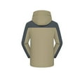 thumbnail image 3 of Women's Casual Jackets Versatile Outdoor Hiking Jacket for Both Men And Women Lined Casual Wear for All Seasons Breathable Design,Khaki,M, 3 of 4