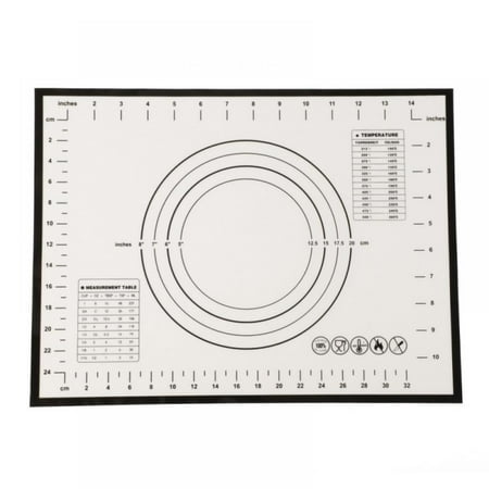 

Lovegab Silicone Baking Mat Non Stick Pastry Mat with Measurement Baking Mat Sheet for Rolling Dough Counter Cookies Pie