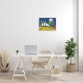thumbnail image 3 of Stupell Industries Modern Farmland Crops Abstract Sky Swirls Pattern Painting Gray Framed Art Print Wall Art, Design by Ben Mann, 3 of 5