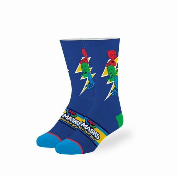 PJ Masks Bolt Little Kids Crew Socks