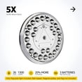 thumbnail image 7 of Deluxe 20% brighter Silver Solar Flag Pole Light, 100% flag coverage, 7 of 7