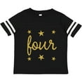thumbnail image 3 of Inktastic 4th Birthday Gold 4 Year Old Boys or Girls Toddler T-Shirt, 3 of 5