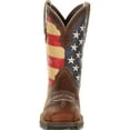 thumbnail image 3 of Lady Rebel Work™ by Durango® Steel Toe Patriotic Flag Work Boot, 3 of 7