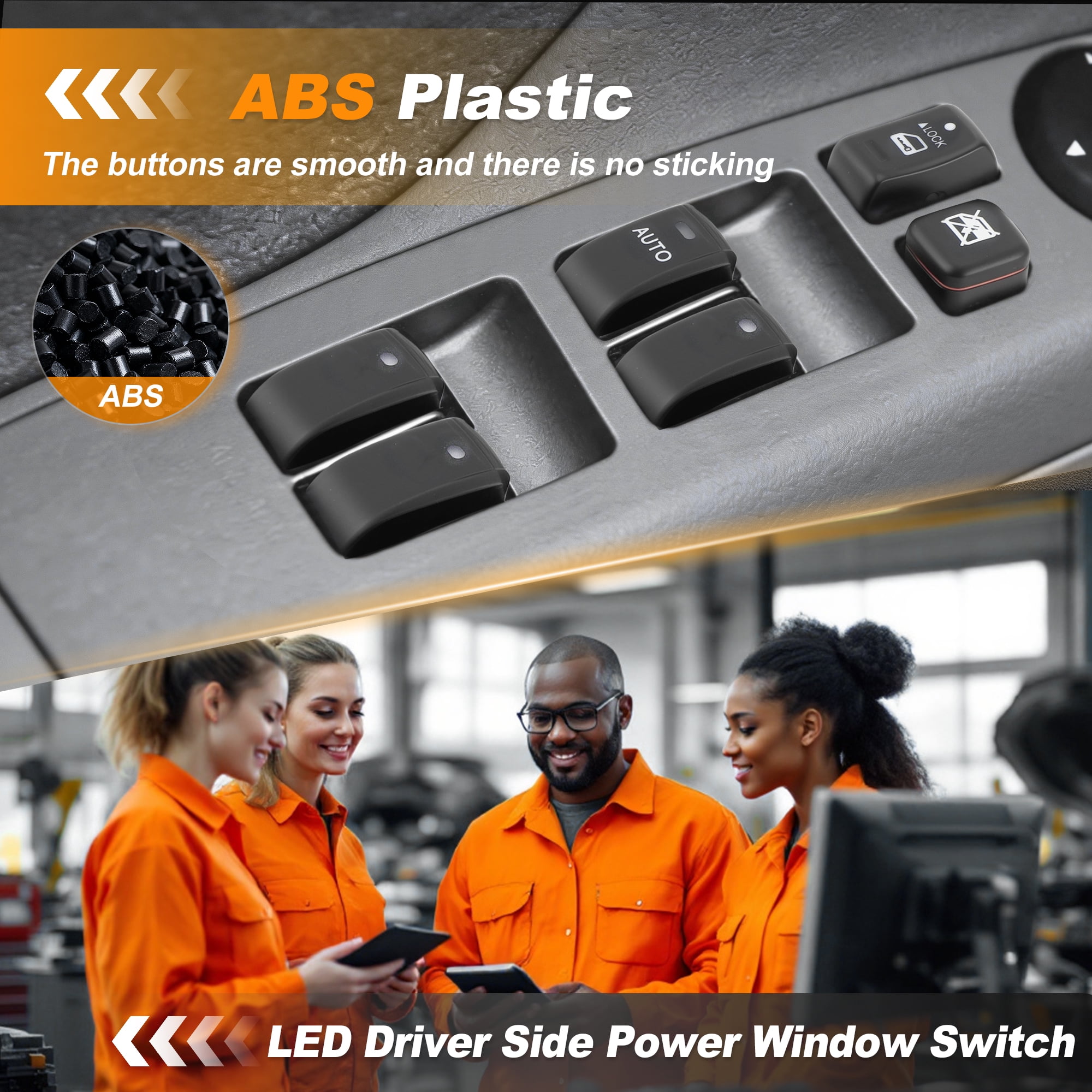 Unique Bargains Driver Side Power Window Switch for Toyota Highlander 2001 2002 2003