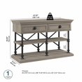 thumbnail image 3 of Table Console Designer Coliseum en Gris Bois Flotté - Bois Manufacturé, 3 of 6