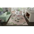 thumbnail image 2 of Rugs America Hanna VA40D Rose Garden Pink Floral Transitional Pink Area Rug, 5'x7', 2 of 10