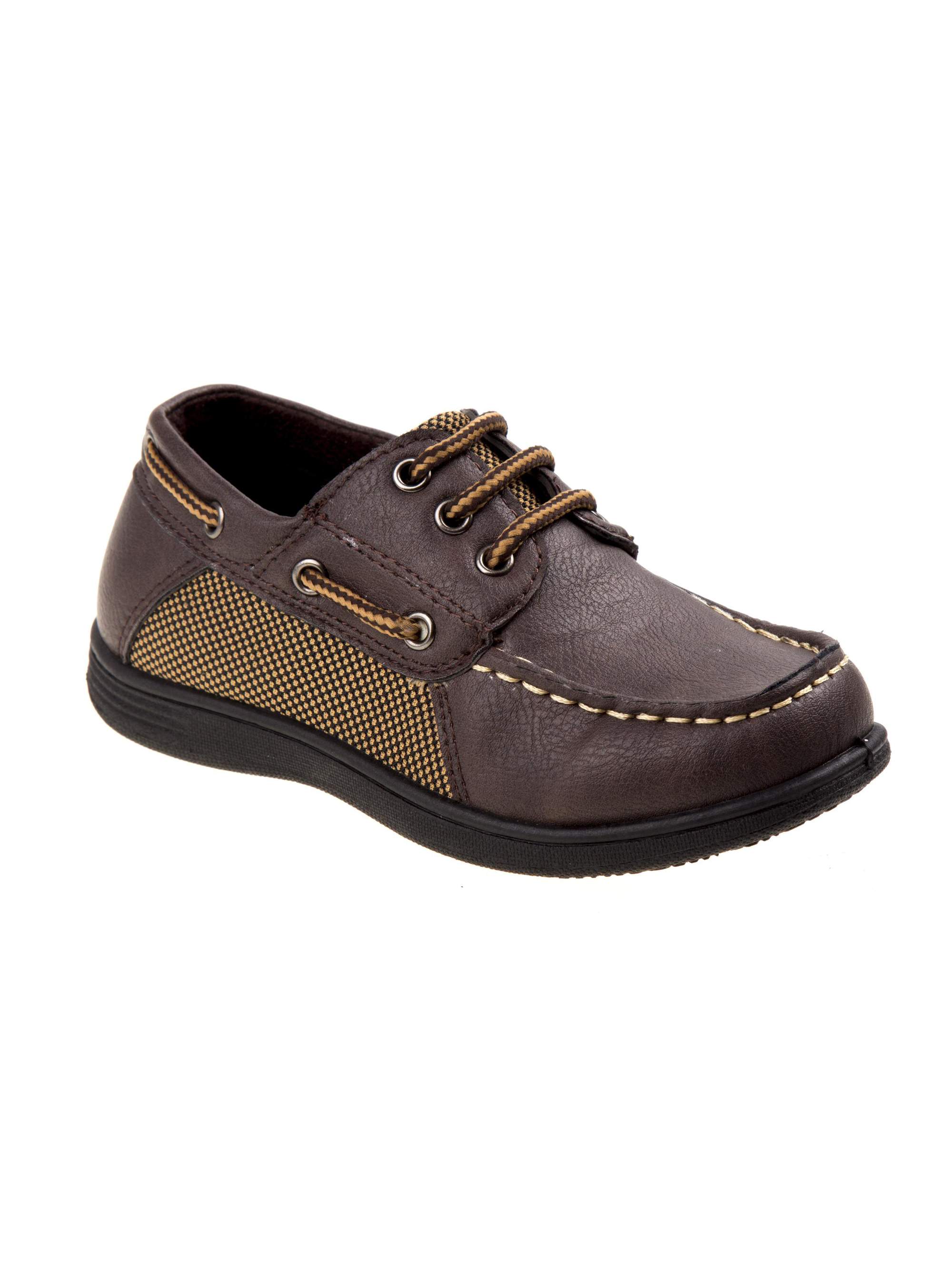 Toddler Boys Boat Shoes With Laces